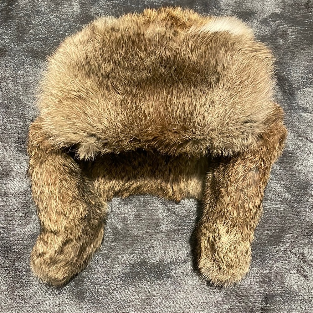 Rabit Fur Trapper Hat
